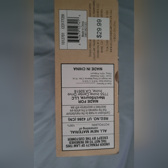 New Neck and shoulder weighted wrap. Heated or cold. - Picture 3 of 3